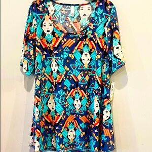 Disney x LuLaRoe Mulan Perfect Women’s Top NWT
